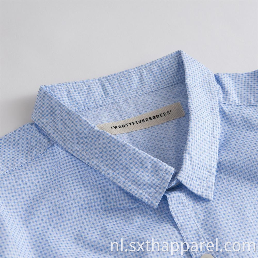 Check Long-sleeved Men's Shirt